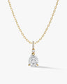 Pear Pave Bail Pendant
