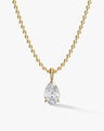Pear Ball Chain Necklace