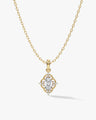 Vintage Oval Pendant Necklace
