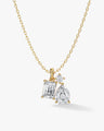 Three-Stone Cluster Pendant