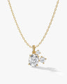 Oval Cluster Pendant Necklace
