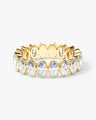 Bezel Oval Eternity Band (4.00 CT TW)