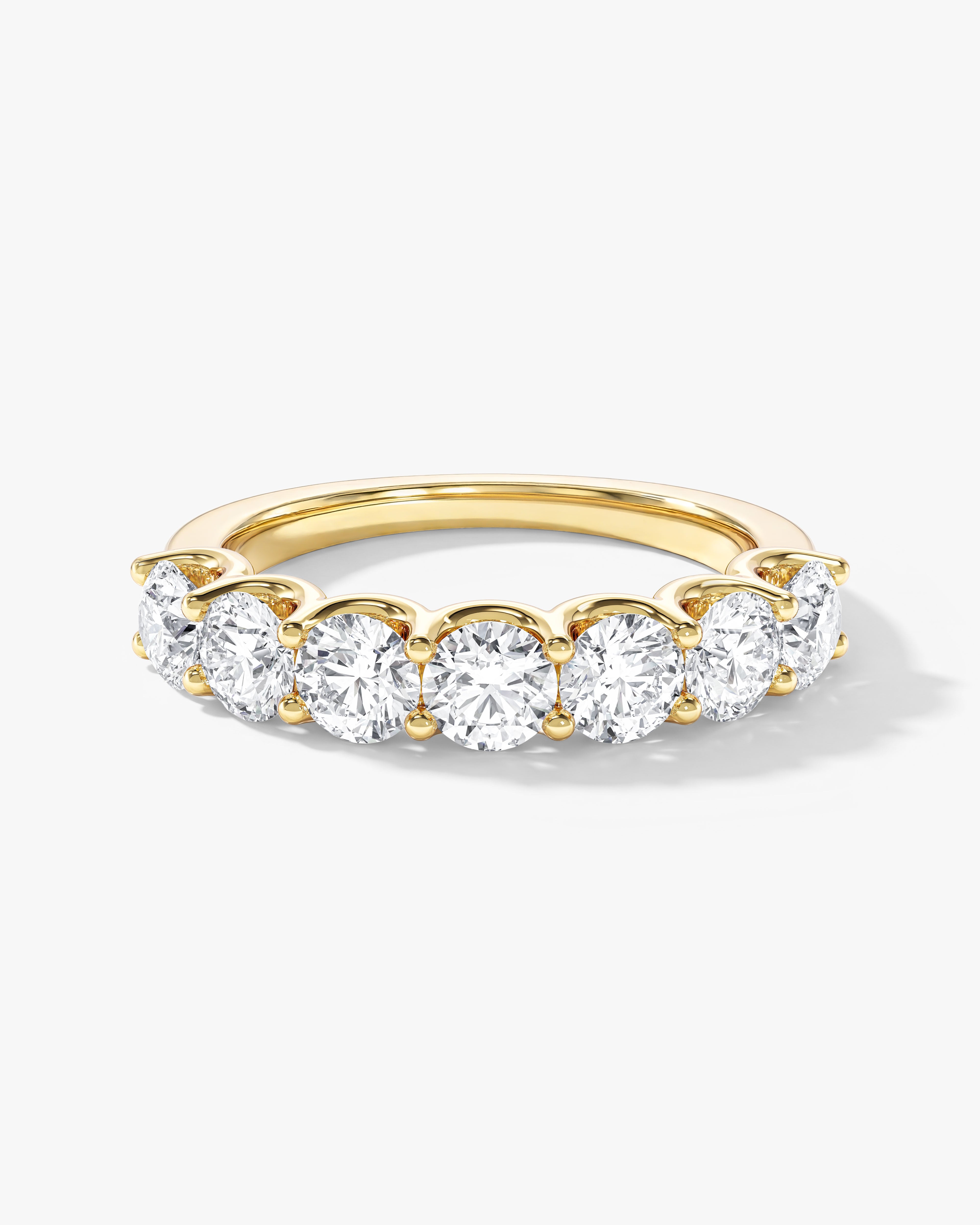 U-Prong Half Eternity Band (2.00 CT TW)