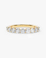 Shared Prong Half Eternity Band (1.00 CT TW)