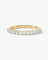 Faceted Half Eternity Band (0.50 CT TW)