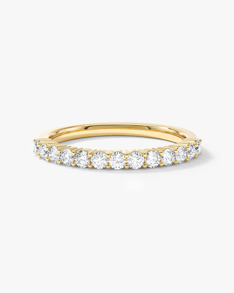 Faceted Half Eternity Band (0.50 CT TW)