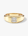 Pave Men's Wedding Band