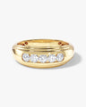 Five Stone Men's Wedding Band