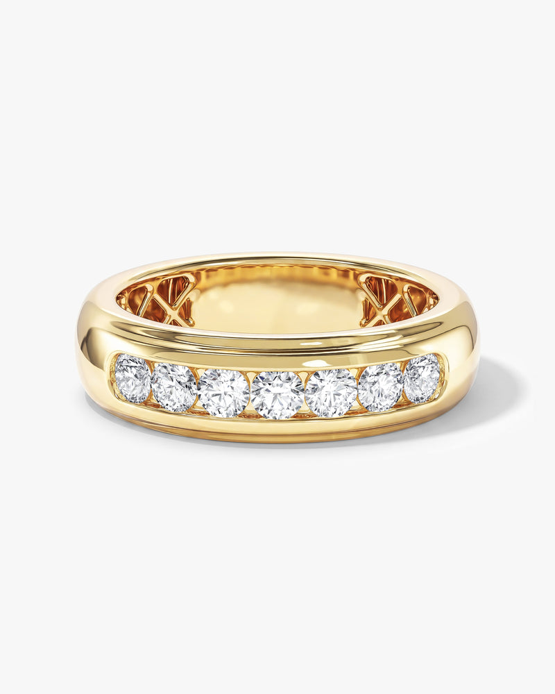 Channel Men's Wedding Band
