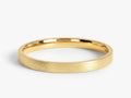2mm Classic Flat Men's Wedding Band - Matte Brushed