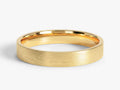 3mm Classic Flat Men's Wedding Band - Matte Brushed
