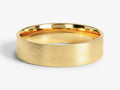 5mm Classic Flat Wedding Band - Matte Brushed
