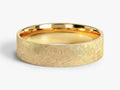 5mm Flat Wedding Band with Ice Matte Finish
