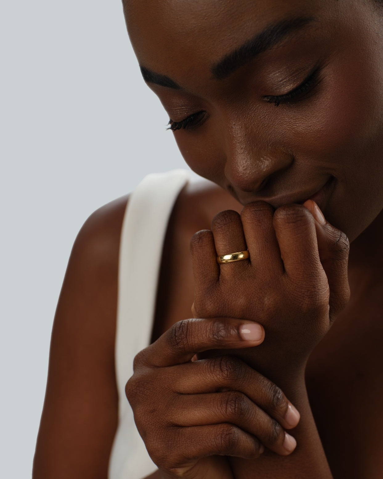 Eternate Honeycore 6mm Dome Wedding Band