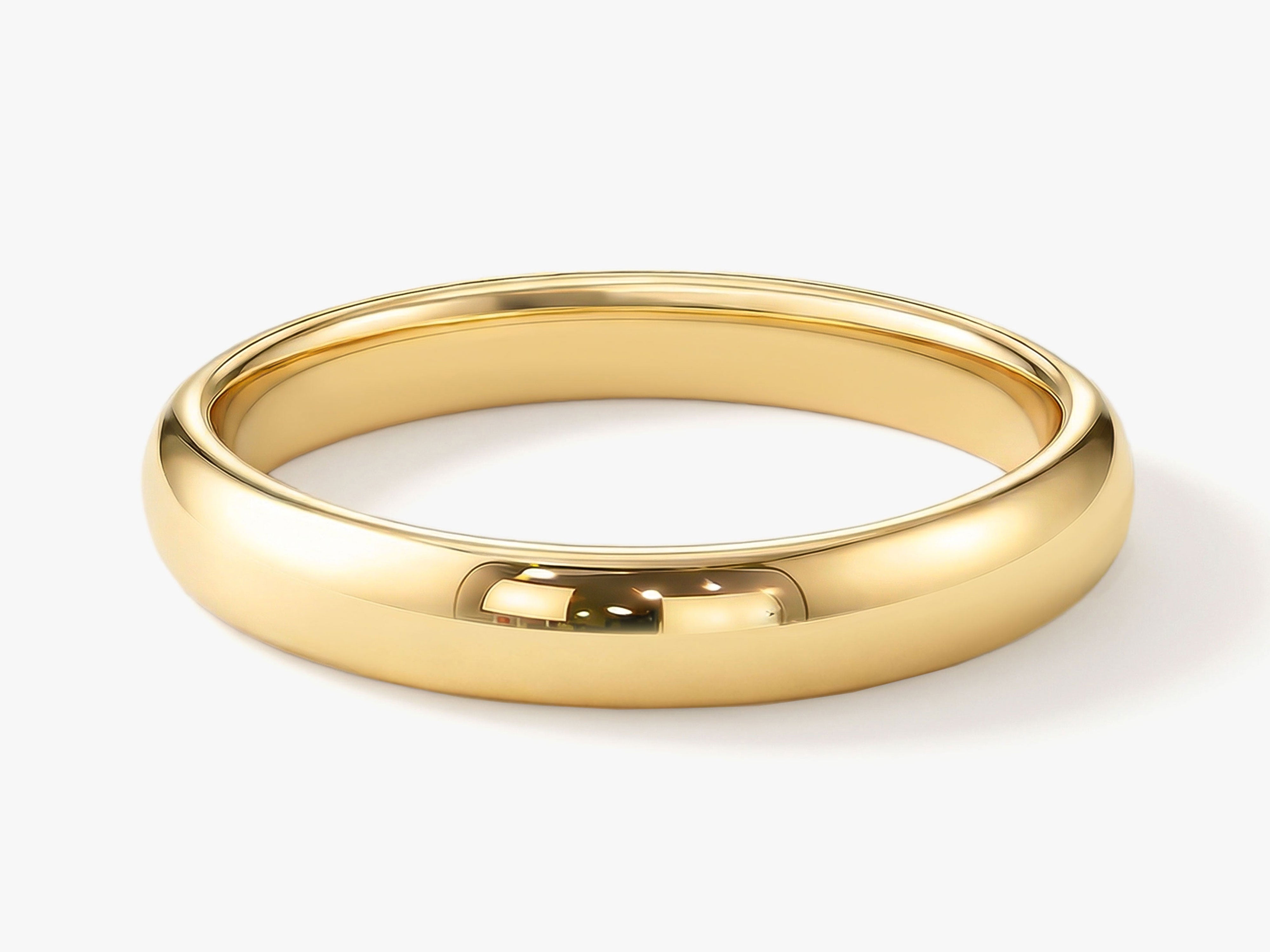 3mm Classic Dome Wedding Band