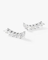 Marquise Climber Earrings
