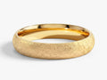 4mm Dome Wedding Band with Ice Matte Finish