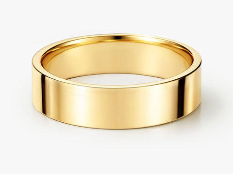 5mm Classic Flat Wedding Band