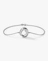 Open Circle Diamond Bracelet