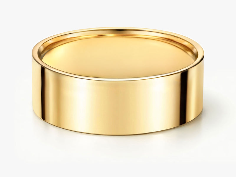7mm Classic Flat Men's Wedding Band
