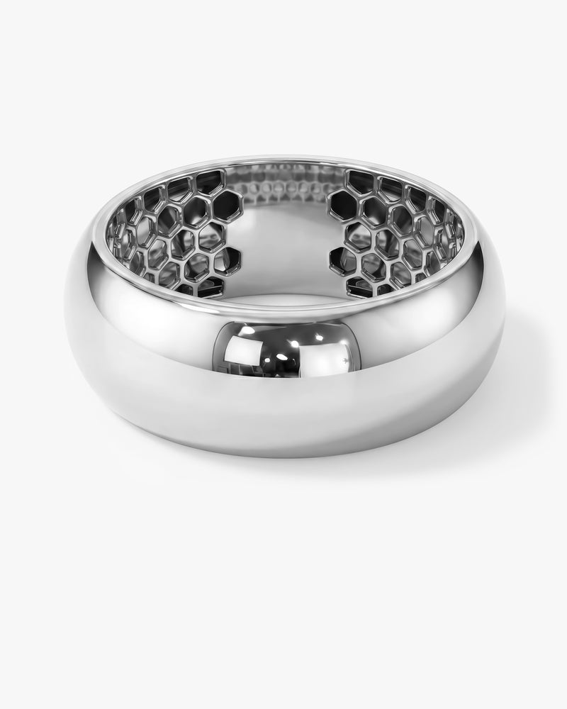 Eternate Honeycore 8mm Dome Men's Wedding Band
