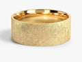 8mm Flat Men's Wedding Band with Ice Matte Finish
