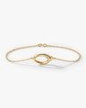 Open Oval Diamond Bracelet