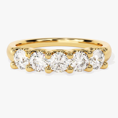 U-Prong Five Stone Anniversary Band (1.00 CT TW)