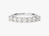 Diamond eternity band ring, fine jewelry, sparkling diamonds