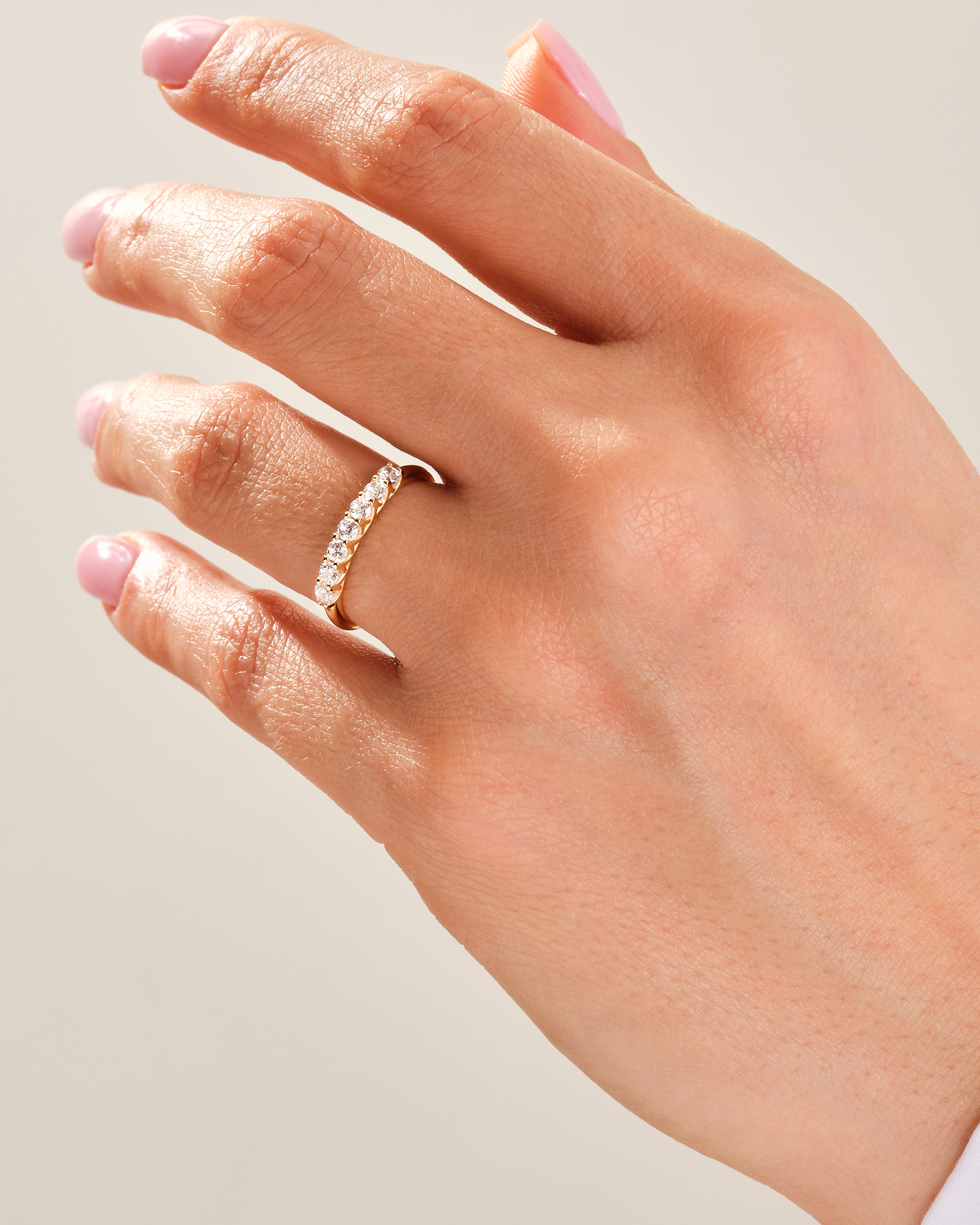 Seven Stone Trellis Anniversary Band (0.35 CT TW)