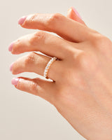 Nine Stone Trellis Anniversary Band (0.45 CT TW)