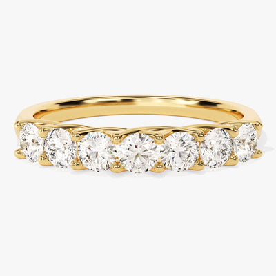 Seven Stone Trellis Anniversary Band (0.70 CT TW)