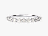 Diamond eternity ring, fine jewelry, classic design, sparkling gemstones
