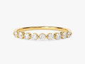 Floating Nine Stone Anniversary Band (0.45 CT TW)