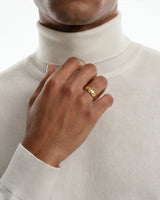 5mm Hammered Dome Men's Wedding Band