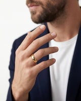 7mm Classic Dome Polished Men's Wedding Band