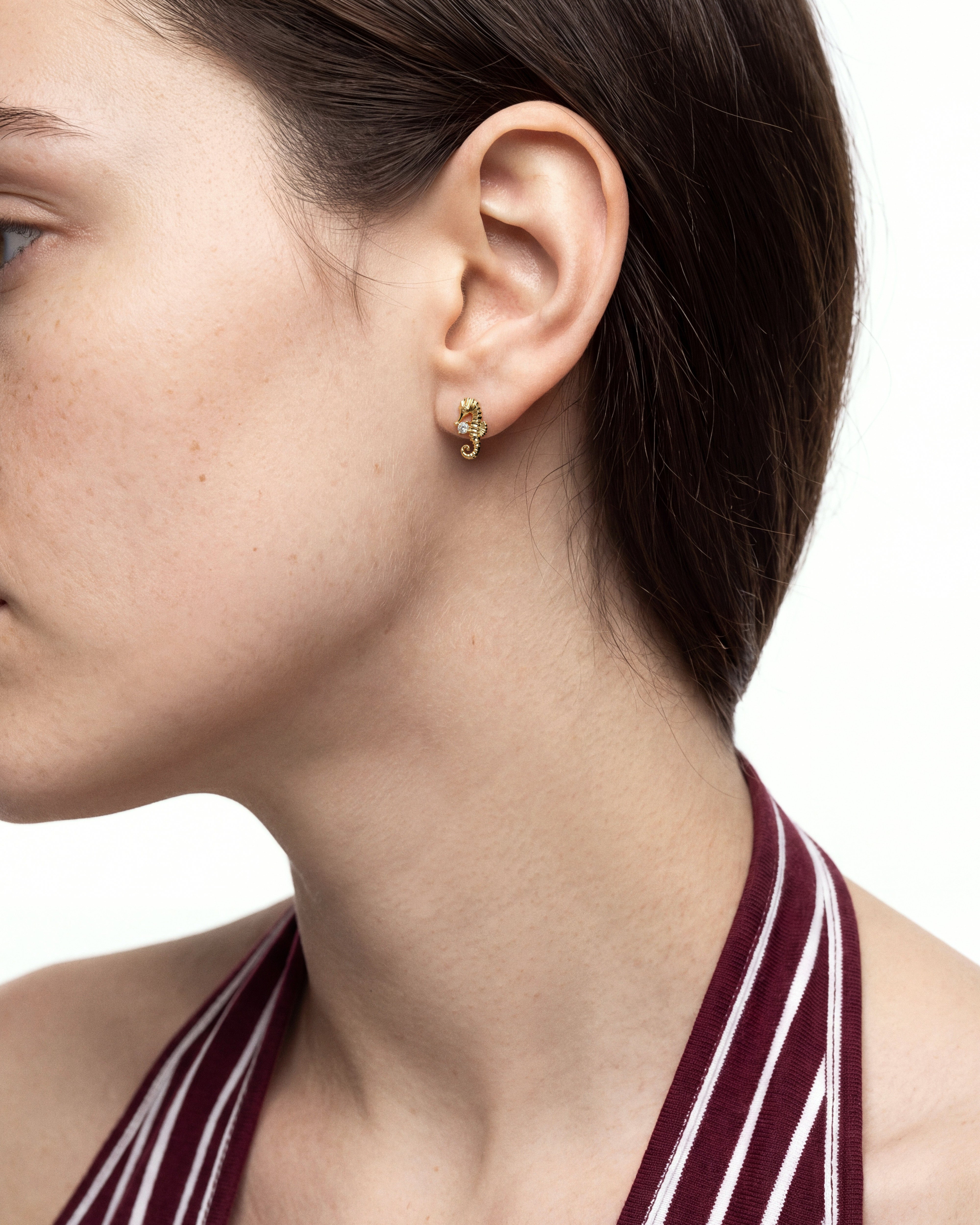 Seahorse Stud Earrings