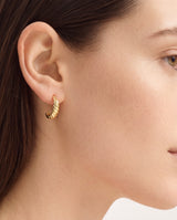 Bold Croissant Hoops