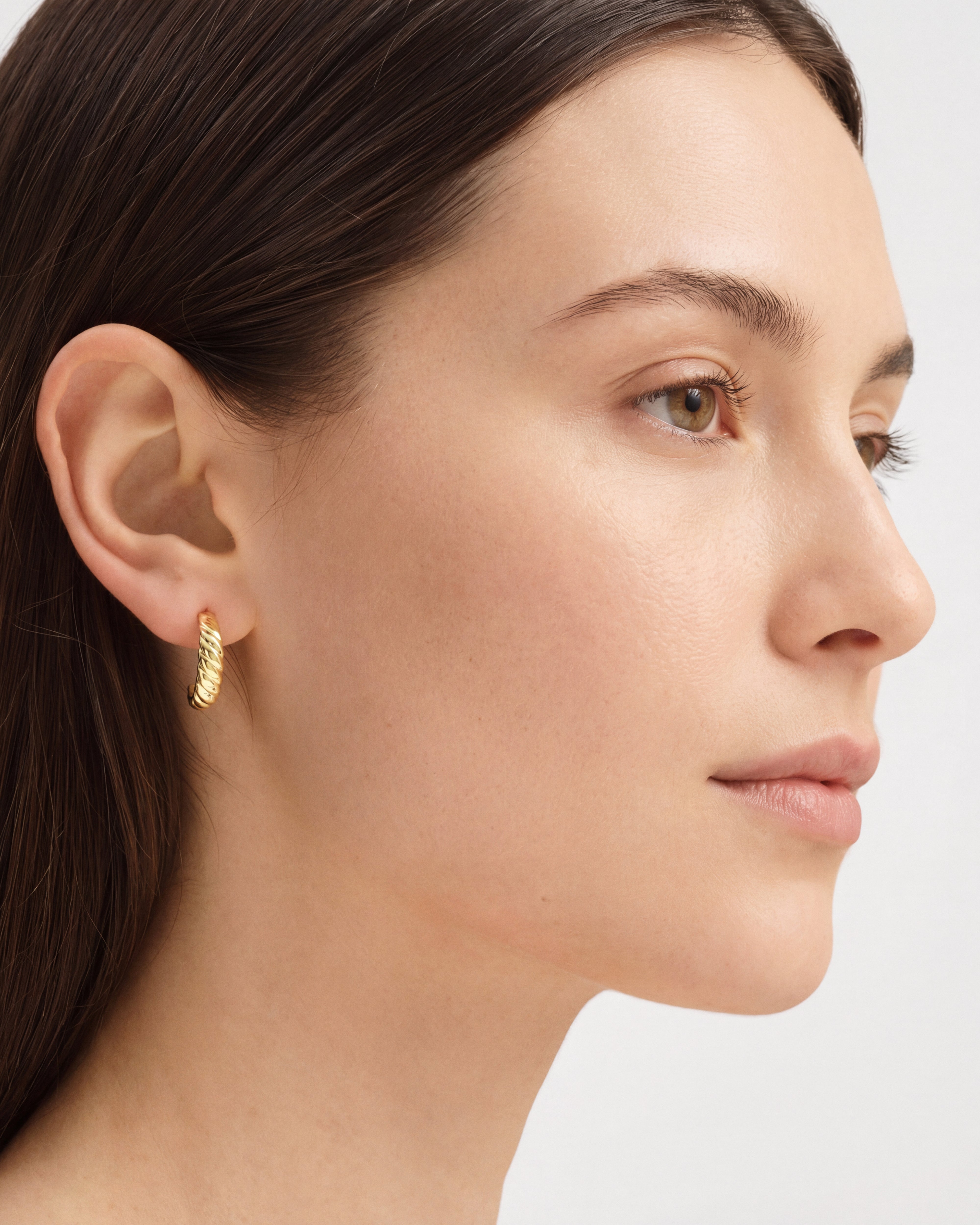 Bold Croissant Hoops