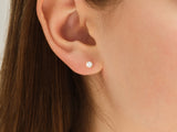 Round Cut Stud Earrings (0.50 ct tw)