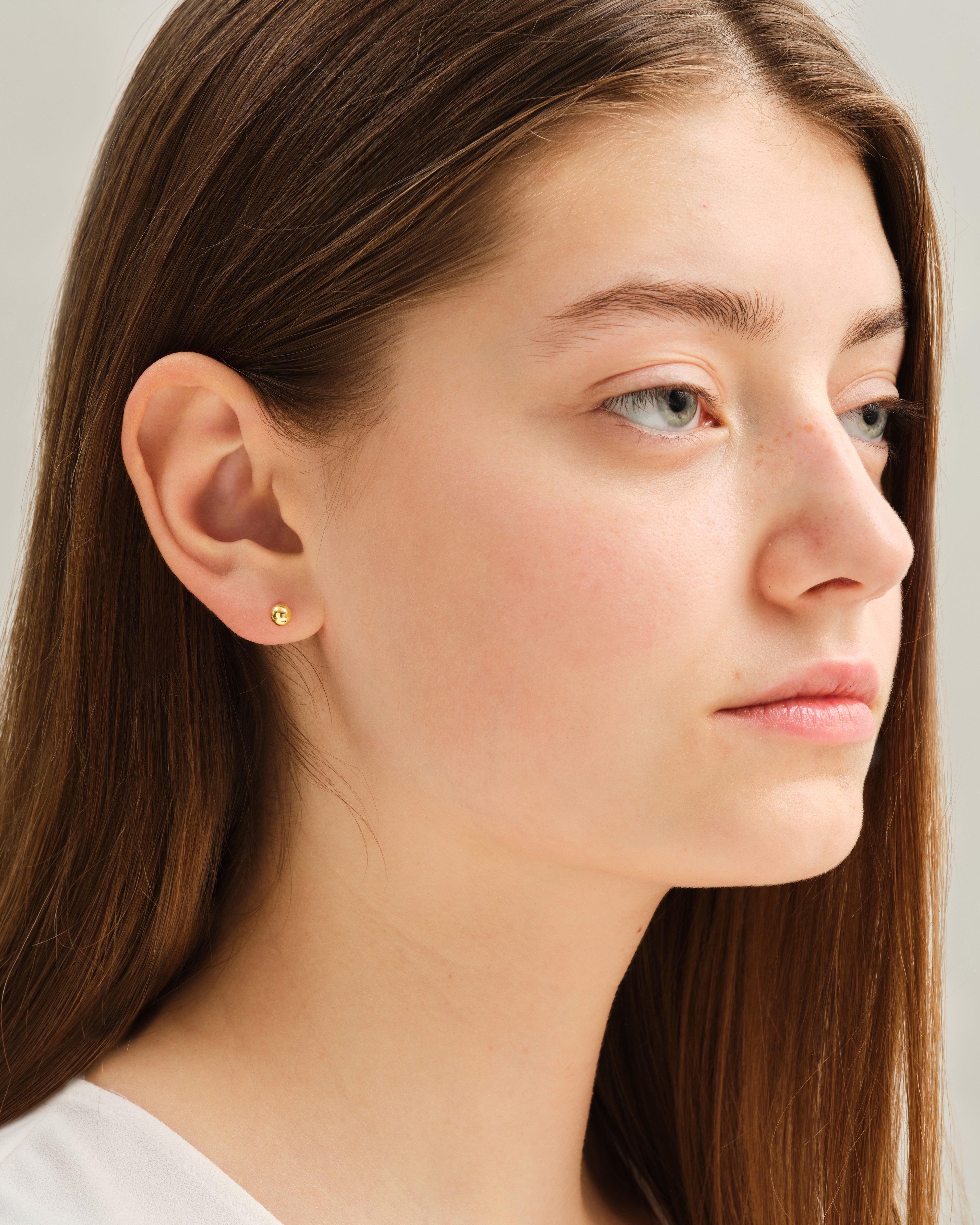 Ball Stud Earrings