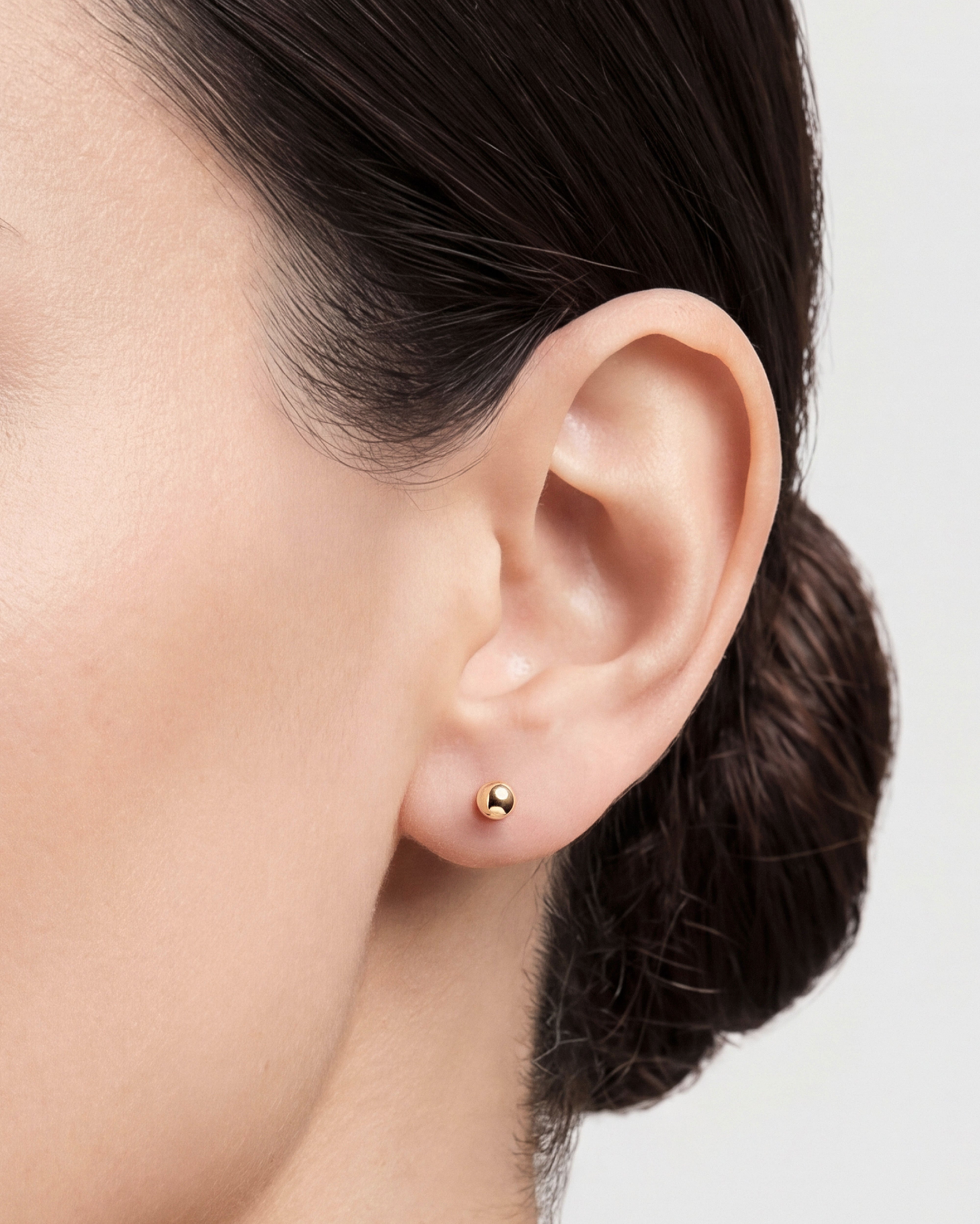 Ball Stud Earrings