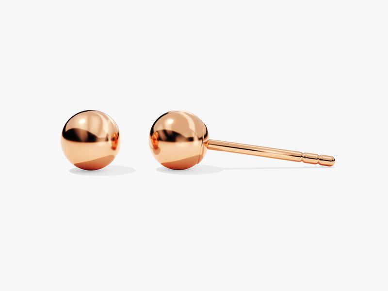 Ball Stud Earrings