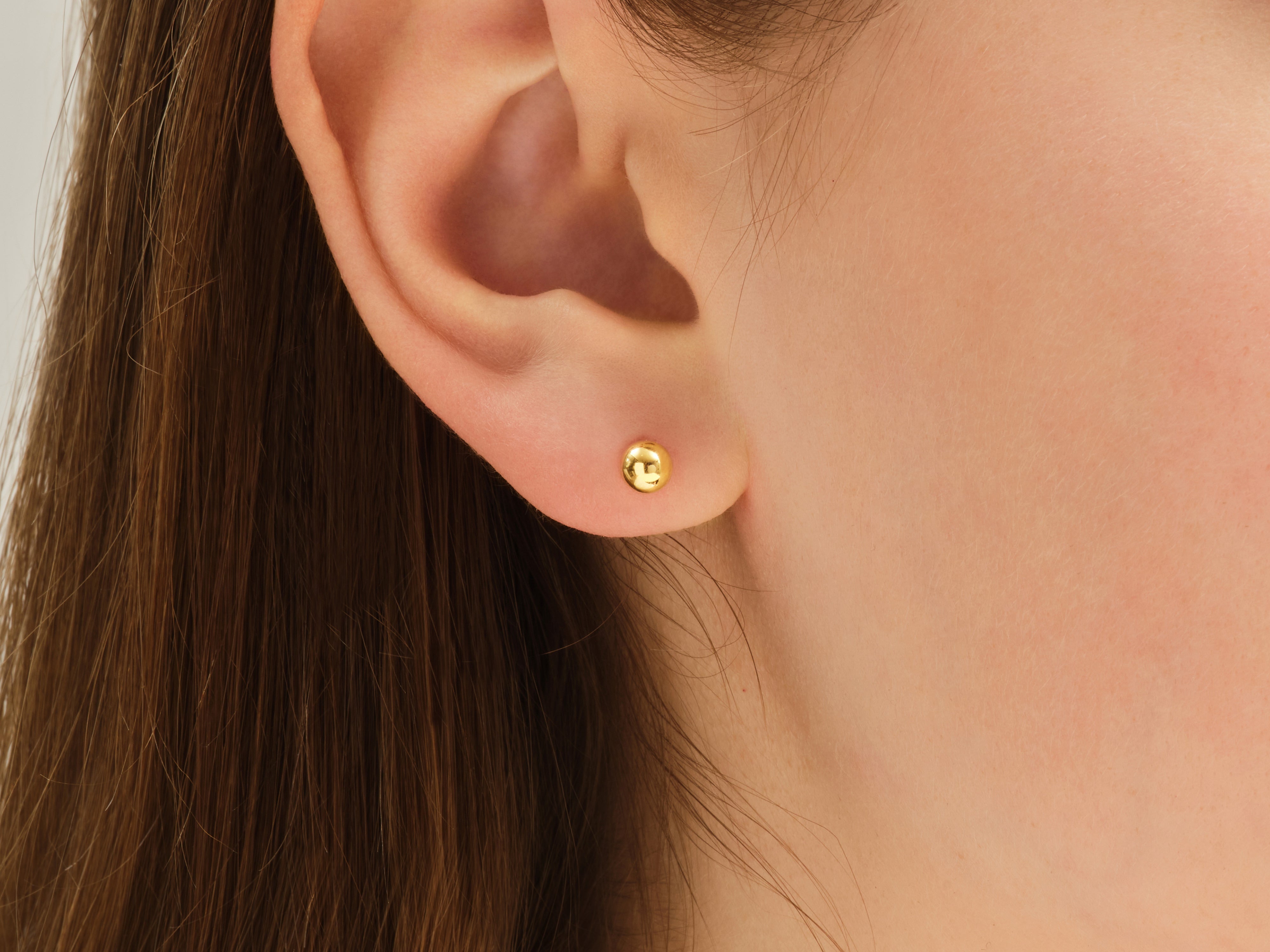 Ball Stud Earrings
