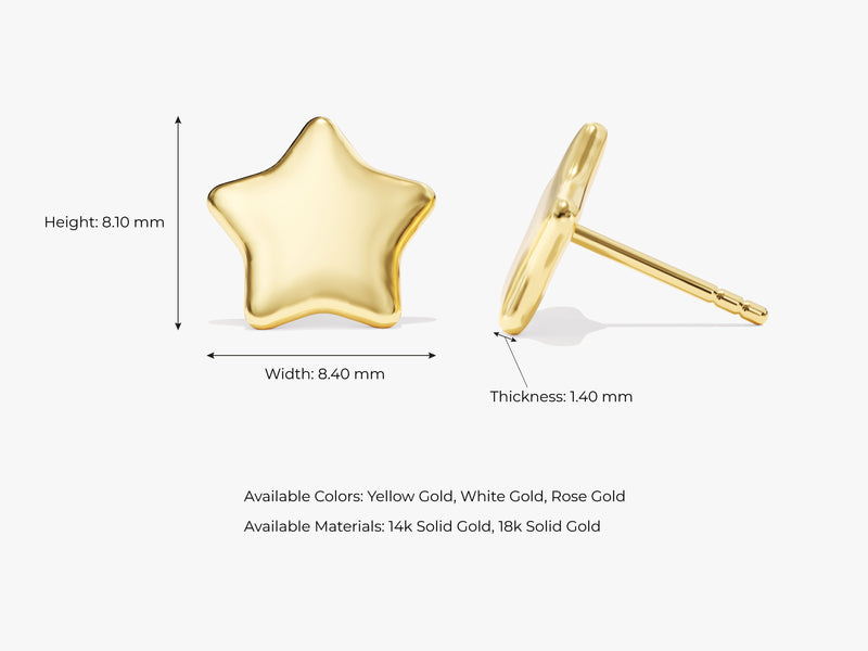 Star Stud Earrings