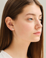 Round Halo Stud Earrings (0.66 ct tw)