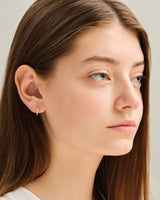 Baguette Hoop Earrings