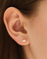 Phases of the Moon Stud Earrings