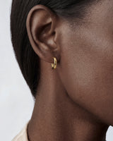 Small Plain Hoop Earrings