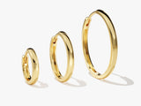 Small Plain Hoop Earrings